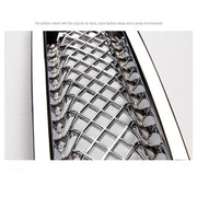 DURAFORCE 7Pcs Front Mesh Grille Grill Insert Cover Trim Frame For Jeep Patriot 2011-2018