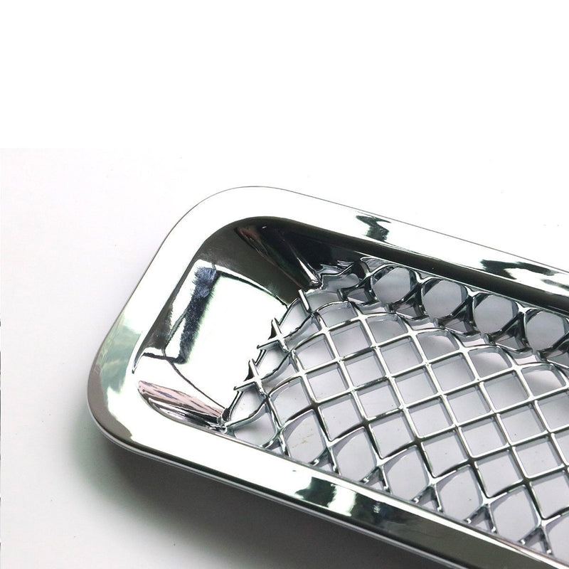 DURAFORCE 7Pcs Front Mesh Grille Grill Insert Cover Trim Frame For Jeep Patriot 2011-2018