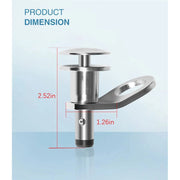DURAFORCE 1/2'' Quick Release Boat Fender Holder Mount Cleat Hook Universal 316 Stainless