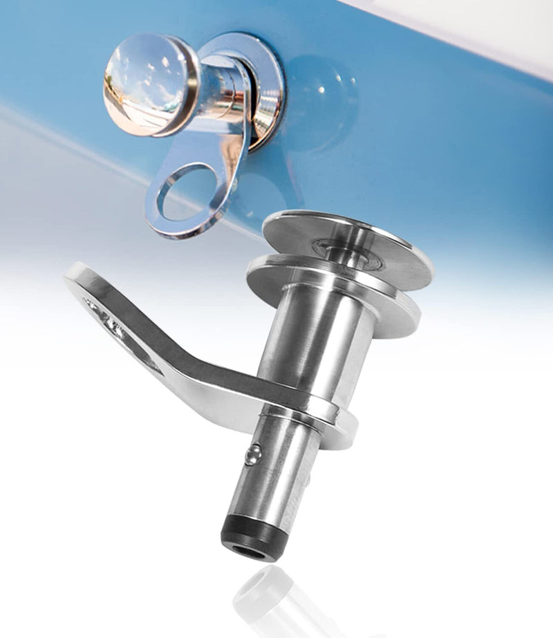 DURAFORCE 1/2'' Quick Release Boat Fender Holder Mount Cleat Hook Universal 316 Stainless