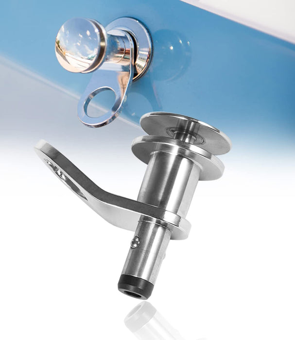 DURAFORCE 1/2'' Quick Release Boat Fender Holder Mount Cleat Hook Universal 316 Stainless