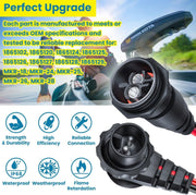 DURAFORCE MKR-27 Circuit Breaker+MKR-28 Trolling Motor Plug Receptacle for Minn Kota Motor
