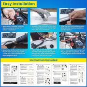 DURAFORCE MKR-27 Circuit Breaker+MKR-28 Trolling Motor Plug Receptacle for Minn Kota Motor