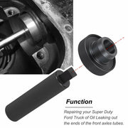 DURAFORCE Front Inner Axle Seal Installer for Ford Super Duty 1978-2016 Dana 50 & Dana 60