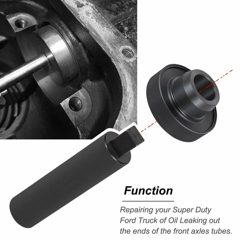 DURAFORCE Front Inner Axle Seal Installer for Ford Super Duty 1978-2016 Dana 50 & Dana 60