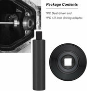 DURAFORCE Front Inner Axle Seal Installer for Ford Super Duty 1978-2016 Dana 50 & Dana 60