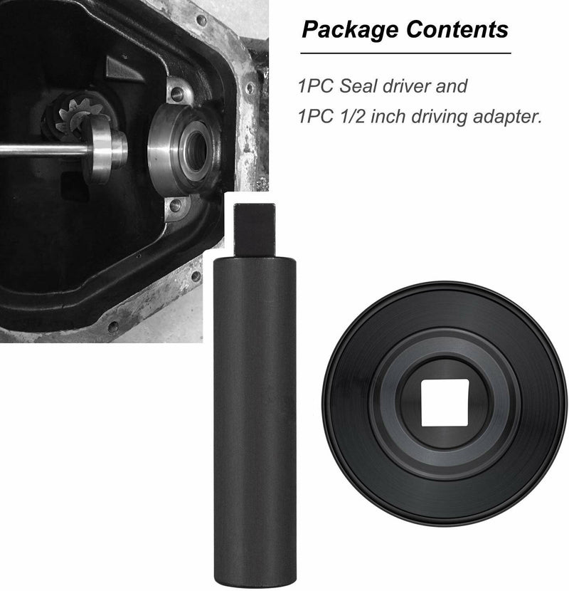 DURAFORCE Front Inner Axle Seal Installer for Ford Super Duty 1978-2016 Dana 50 & Dana 60