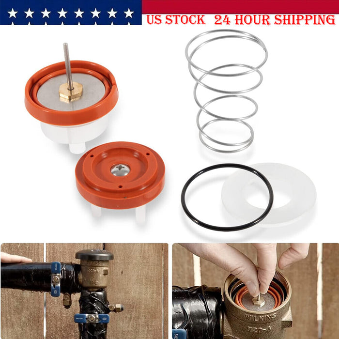 DURAFORCE 720A Pressure Vacuum Breaker Repair Kit For 1/2" 3/4" & 1" Backflow Preventer