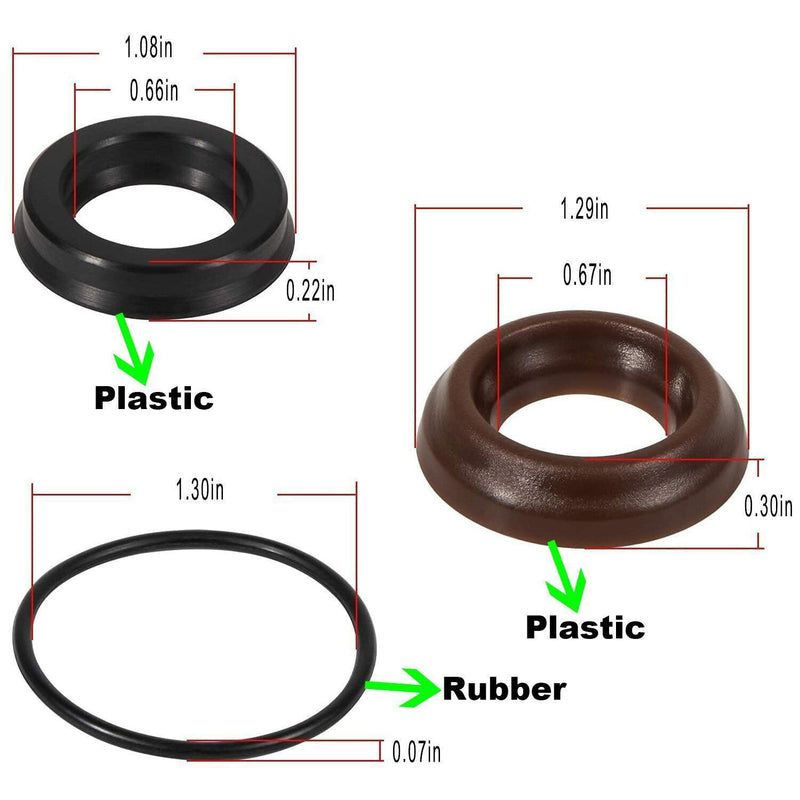 DURAFORCE AR1828 Check Valve Kit & AR1857 Pressure Washer Packing Kit for Annovi Reverberi