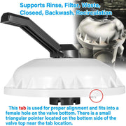 DURAFORCE For Pentair 272422 Hi Flow 2" Valve Top Assembly 261050, 261049, 261142