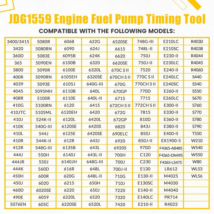 DURAFORCE JDG1559 Timing PIN for John Deere Stanadyne Injection Pump Timing Tool 40610