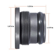 DURAFORCE 4C3Z-6026-CA Oil Supply Rail End Oil Gallery Plug Seal For Ford 7.3L Powerstroke