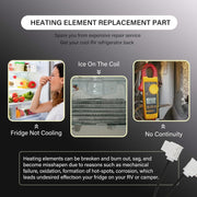 DURAFORCE for Dometic RM3652 RM2652 RM2852 RM28xx Refrigerator Heating Element 3850644422