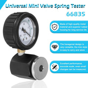 DURAFORCE 66834 Mini Valve Spring Pressure Tester Measurement Range 0-700 psi 0-50 kg-cm2