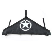 DURAFORCE Front Hood Cover End Bra Protector for Jeep Wrangler JK JKU 2007-2018 Black Star
