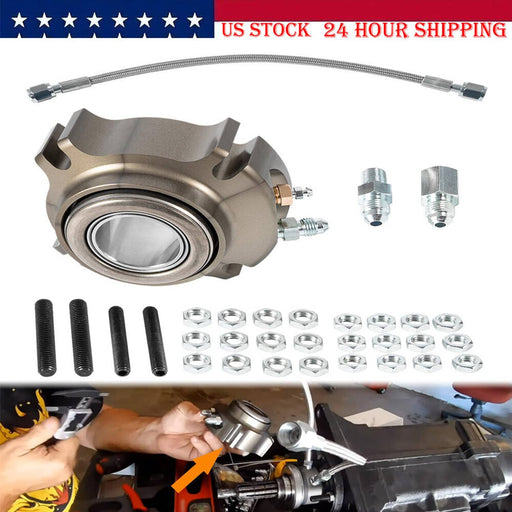 DURAFORCE for Chevy Clutch Hydraulic Release Throwout Bearing Kit for Most Chevrolet GMC