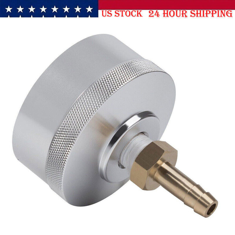 DURAFORCE Aluminum Extended Run Fuel Gas Cap w/ Brass Hose For Yamaha EF2000is EF1000is