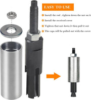 DURAFORCE lb7 Injector Tube/Cup Installer/Remover Kit for GM 6.6L Duramax Diesel 2001-2021