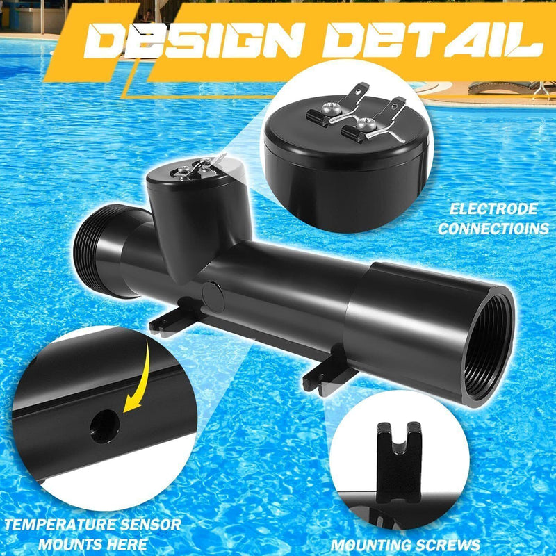 DURAFORCE 4CH4002-R Swimming Pool Ionizer Replacement Chamber for Power Ionizer System