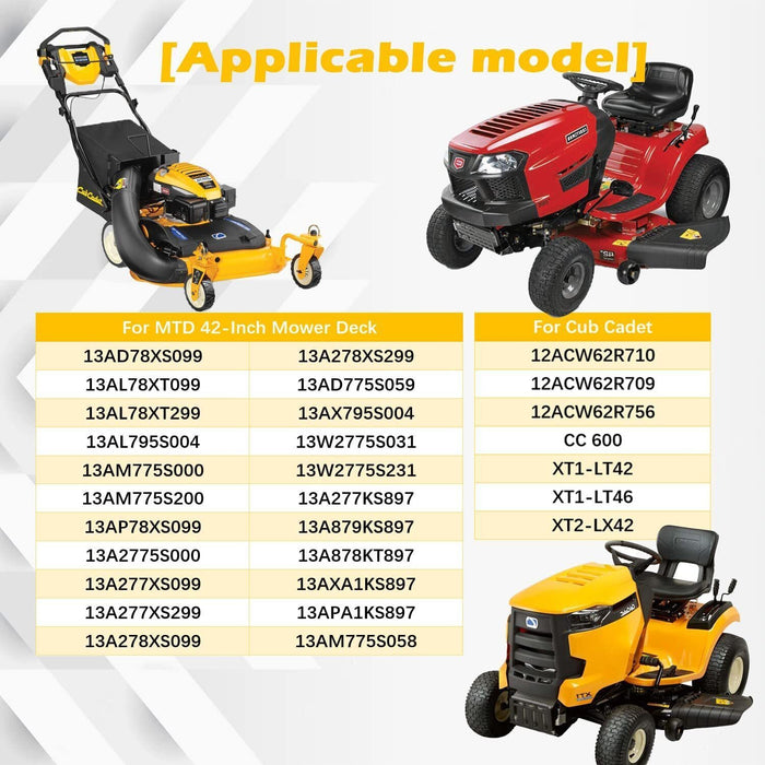 DURAFORCE 753-09904A Deck Brake Assembly Kit For CUB CADET/MTD/CRAFTSMAN Replace 683-05183