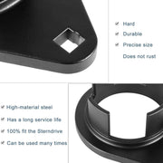 DURAFORCE Bearing Carrier Retainer Wrench Installs Tool for Mercruiser Bravo 3 91-8053741