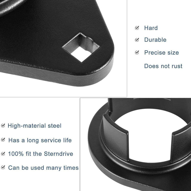 DURAFORCE Bearing Carrier Retainer Wrench Installs Tool for Mercruiser Bravo 3 91-8053741