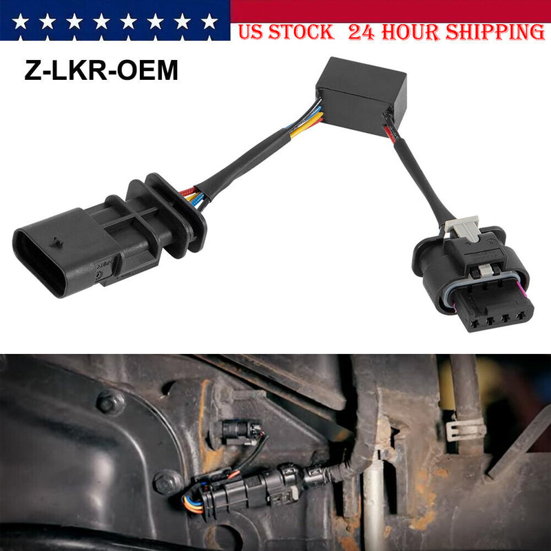 DURAFORCE Z-LKR-OEM Locker Sensor Bypass Harness for Jeep Wrangler JL/JLU Gladiator JT