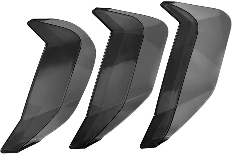 DURAFORCE ABS Car Tail Light Lamp Cover Guard Trim Frame Bezels for Ford Mustang 2018-2021