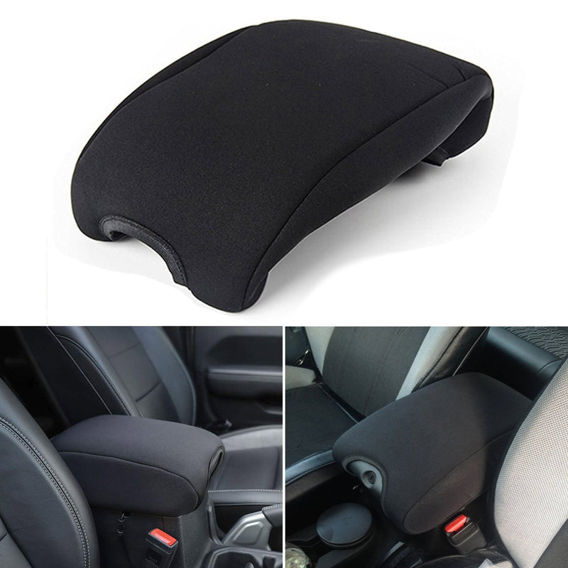 DURAFORCE Neoprene Center Console Armrest Pad Cover For Jeep Wrangler JK JKU 2011-2018