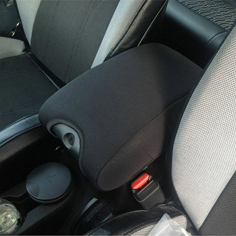 DURAFORCE Neoprene Center Console Armrest Pad Cover For Jeep Wrangler JK JKU 2011-2018