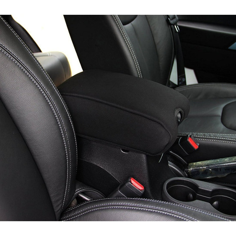 DURAFORCE Neoprene Center Console Armrest Pad Cover For Jeep Wrangler JK JKU 2011-2018