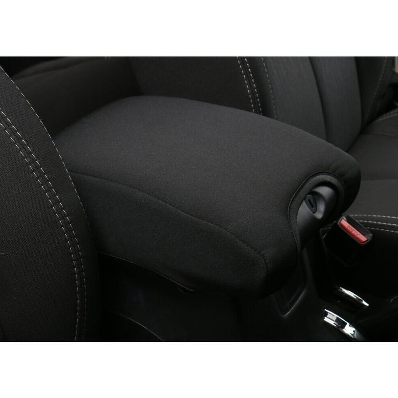 DURAFORCE Neoprene Center Console Armrest Pad Cover For Jeep Wrangler JK JKU 2011-2018