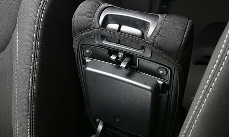 DURAFORCE Neoprene Center Console Armrest Pad Cover For Jeep Wrangler JK JKU 2011-2018