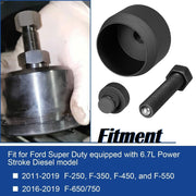 DURAFORCE 303-1510 6.7L Powerstroke Front Crankshaft Seal Remover for Ford Alt ST-152