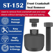 DURAFORCE 303-1510 6.7L Powerstroke Front Crankshaft Seal Remover for Ford Alt ST-152