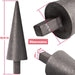 DURAFORCE Blacksmith Anvil Cone Mandrel Hardy Tool/Hard Iron Anvil Forming Cone 1“ Hardy
