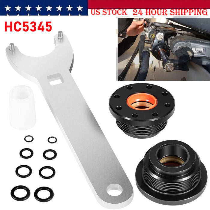 DURAFORCE Front Mount Hydraulic Steering Cylinder Seal Kitfor SeaStar HC5345 HC5358 HC5340