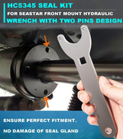 DURAFORCE Front Mount Hydraulic Steering Cylinder Seal Kitfor SeaStar HC5345 HC5358 HC5340