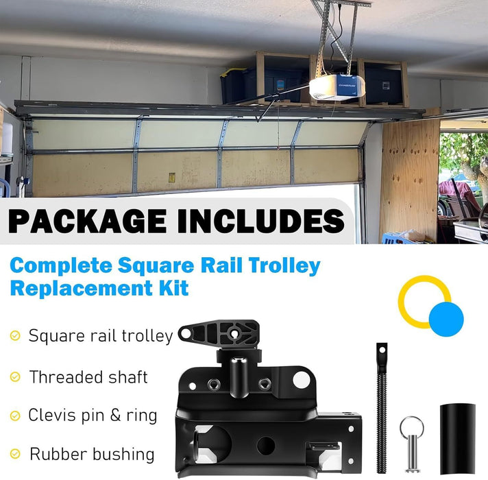 DURAFORCE 41C5141-1 & 41C5141-2 Garage Door Opener Trolley for LiftMaster & Chamberlain