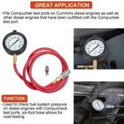 DURAFORCE TU-32-20 - 0 to 300 psi Compuchek Fuel System Pressure Tester Gauge