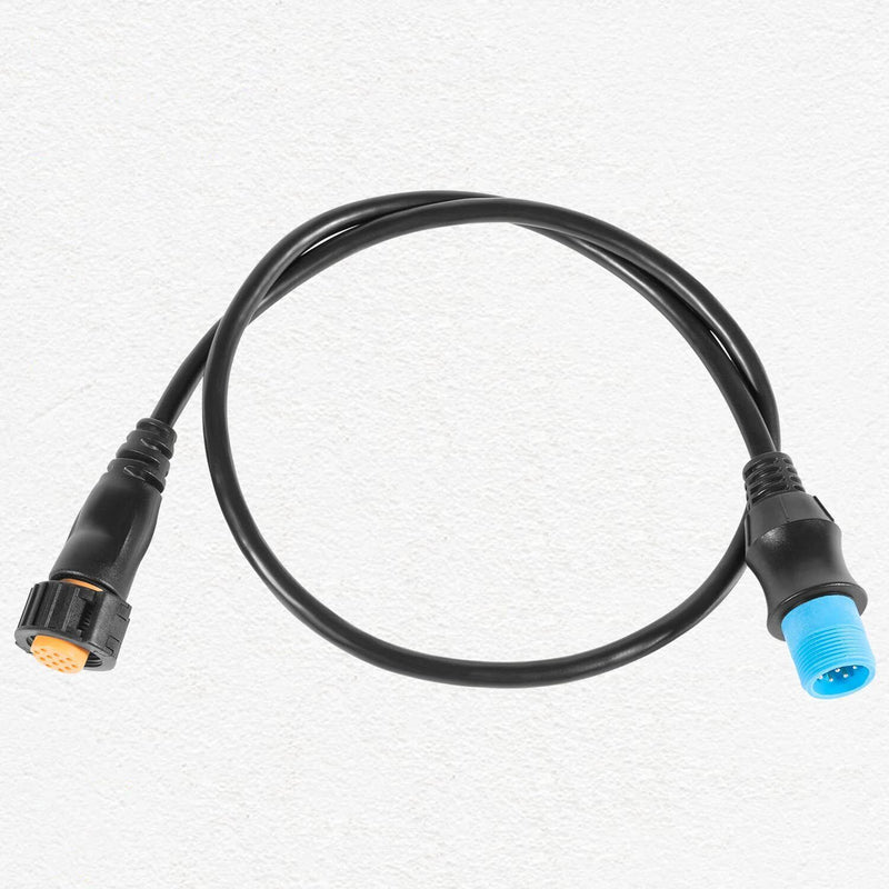 DURAFORCE For GARMIN 8-Pin Transducer to 12-Pin Sounder Adapter Cable w/ XID 010-12122-10
