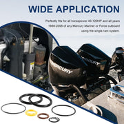 DURAFORCE Cylinder rebuild kit For Mercury Mariner power trim tilt 1988-2006 813432A3