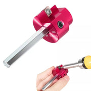 DURAFORCE PPR75 PVC Fitting Saver with 1/4" Hex Shaft 3/4" Head Aluminum PVC Reamer Tool