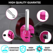 DURAFORCE PPR75 PVC Fitting Saver with 1/4" Hex Shaft 3/4" Head Aluminum PVC Reamer Tool