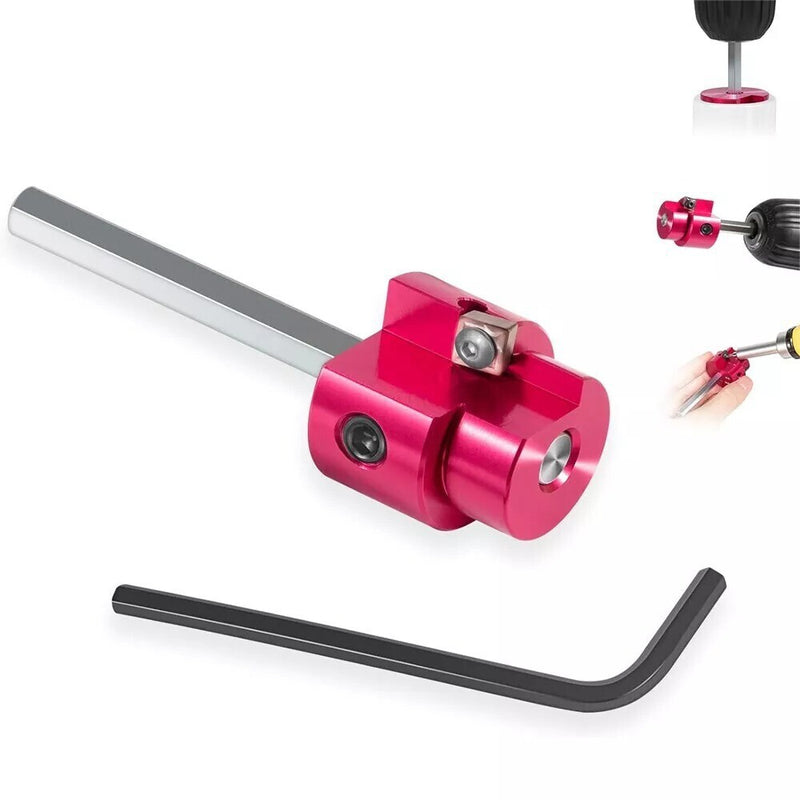 DURAFORCE PPR75 PVC Fitting Saver with 1/4" Hex Shaft 3/4" Head Aluminum PVC Reamer Tool