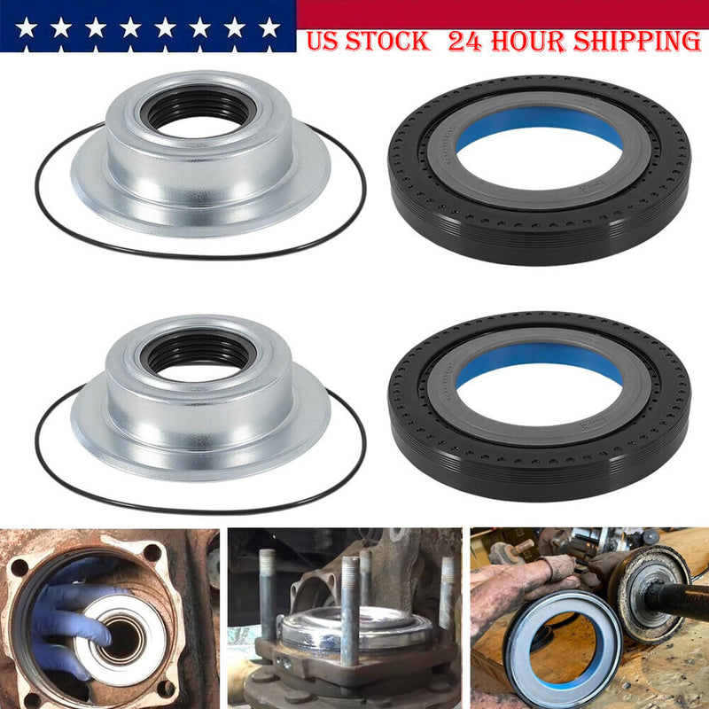 DURAFORCE Front Axle Seal & O-Ring & Dust Seals Kit For 2005-2019 Ford F250 F350 Superduty
