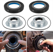 DURAFORCE Front Axle Seal & O-Ring & Dust Seals Kit For 2005-2019 Ford F250 F350 Superduty