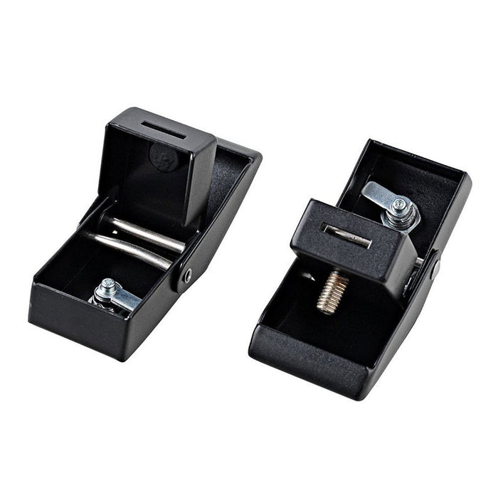 DURAFORCE 2pcs Locking Hood Look Catch Latches Kit for Jeep Wrangler JK JKU 2007-2018