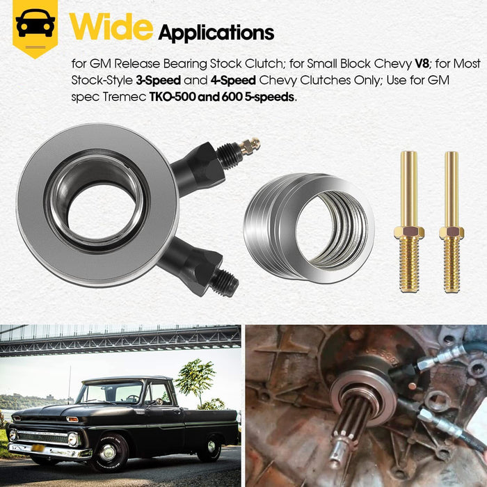 DURAFORCE Hydraulic Throwout Bearing Stock Clutch For GM Chevy V8 Small Block # 910-25610