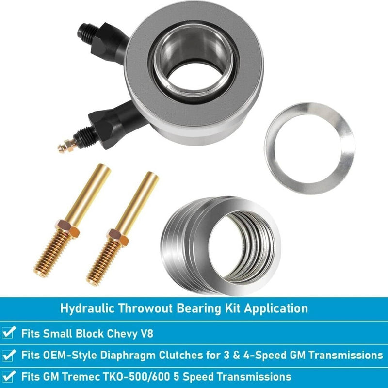 DURAFORCE Hydraulic Throwout Bearing Stock Clutch For GM Chevy V8 Small Block # 910-25610
